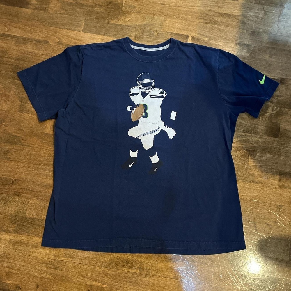 Seattle Seahawks Marshawn Lynch Nike t-shirt XXL cotton breathable